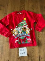 Rode H&M kersttrui trui sweater paw patrol maat 122 ZGAN, Meisje, Trui of Vest, Ophalen of Verzenden, Zo goed als nieuw