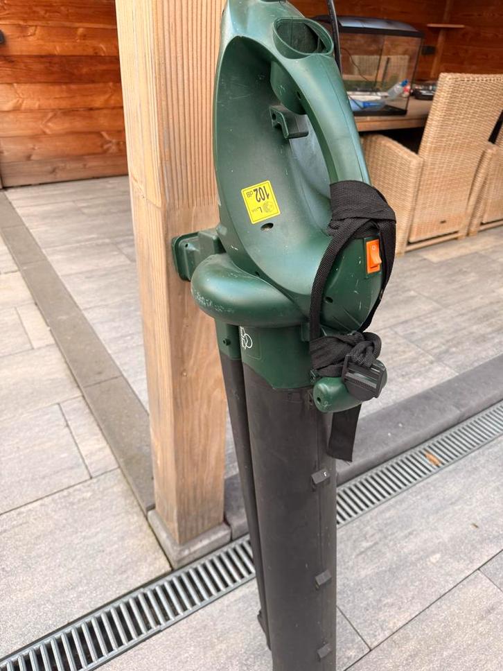 Brixton Elektrische Bladblazer - Goed Werkend!, Tuin en Terras, Bladblazers, Gebruikt, Handgedragen, Elektrisch, Met opvangzak