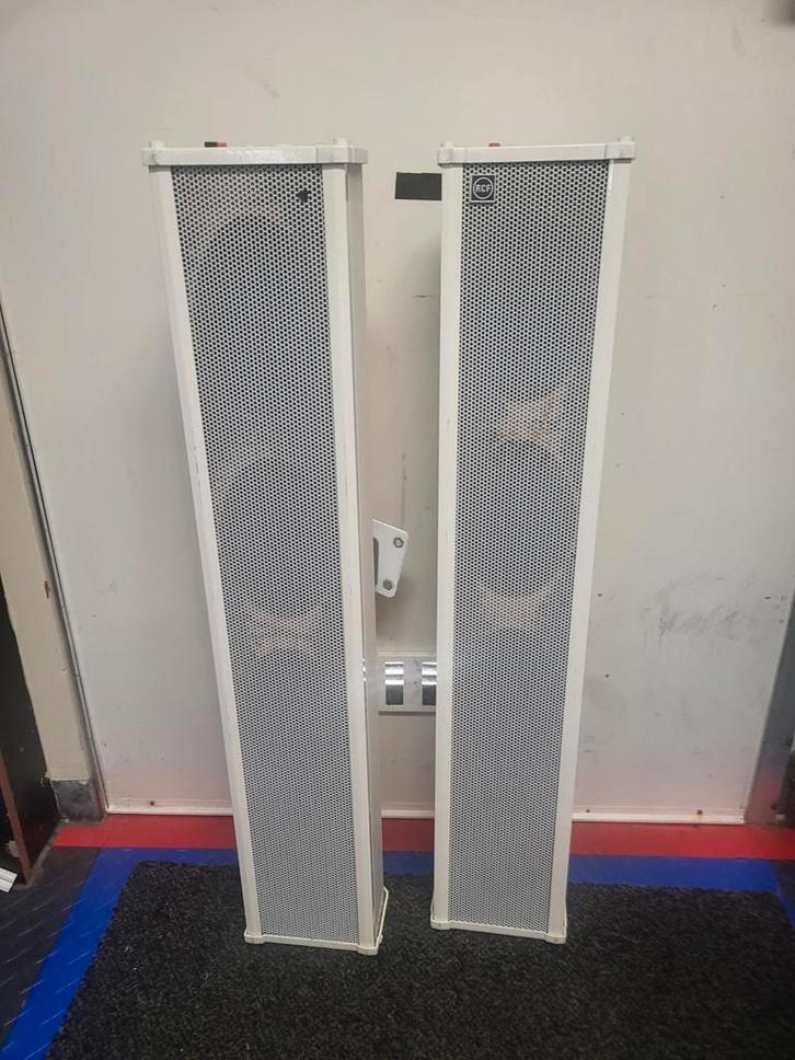 RCF CSM T/44 100V Zuilspeakers - ruilen voor een vlaai, Audio, Tv en Foto, Luidsprekers, Gebruikt, Overige typen, Minder dan 60 watt