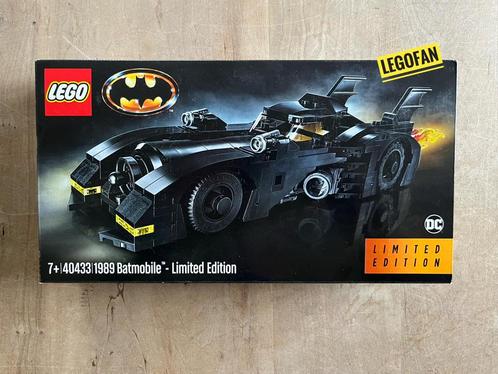 NIEUW (SEALED!): LEGO 40433 1989 Batmobile Limited Edition, Kinderen en Baby's, Speelgoed | Duplo en Lego, Nieuw, Lego, Complete set