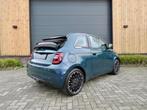 Fiat 500E La Prima 42 kWh *leder *Carplay *Luxste uitvoering, Auto's, Gebruikt, 118 pk, Cabriolet, 4 stoelen