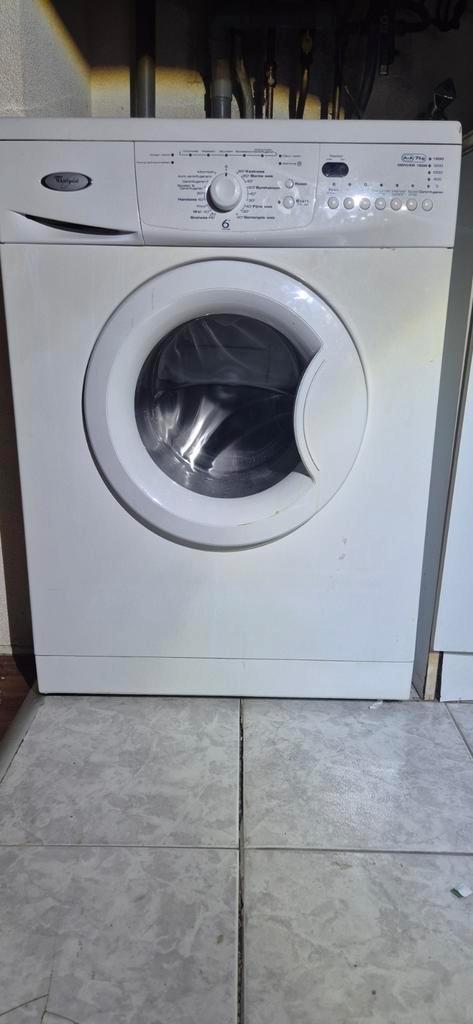 Whirlpool Wasmachine, Witgoed en Apparatuur, Wasmachines, Gebruikt, Voorlader, 6 tot 8 kg, 85 tot 90 cm, 1200 tot 1600 toeren