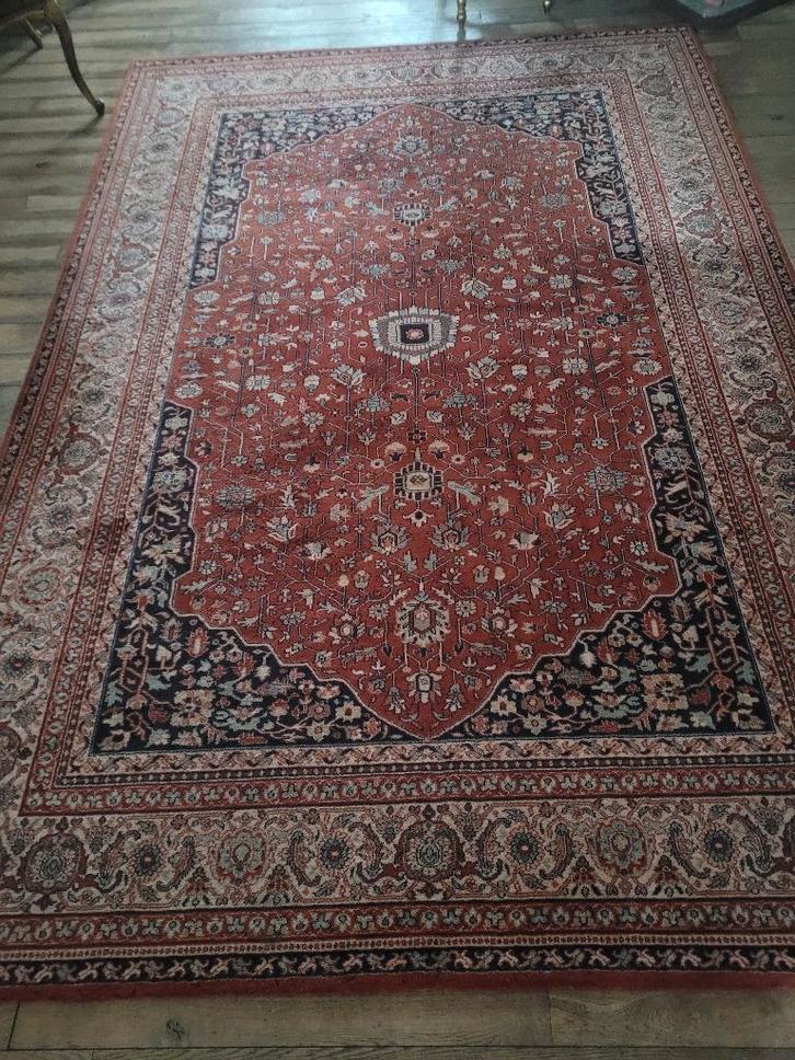 Vintage wollen vloerkleed 2 x 3 m, Huis en Inrichting, Stoffering | Tapijten en Kleden, Zo goed als nieuw, 200 cm of meer, 200 cm of meer