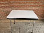 Mooie vintage uitschuifbare tafel van Formica, Huis en Inrichting, Ophalen, 100 tot 150 cm, 50 tot 100 cm, Vier personen