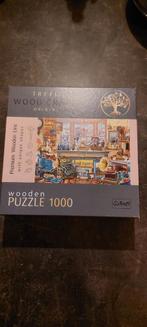 Houten Puzzel Trefl Origin Wood Craft 1000 Stukjes, Ophalen of Verzenden, 500 t/m 1500 stukjes, Gebruikt, Legpuzzel