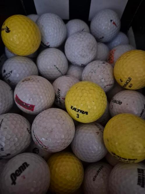 Golfballen mix 1.000, Sport en Fitness, Golf, Gebruikt, Bal(len), Overige merken, Ophalen