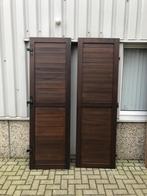 Prachtset van 6 meranti raamluiken, La belle porte, Jurgen.hoogenboezem@gmail.com, Minder dan 80 cm, 215 cm of meer