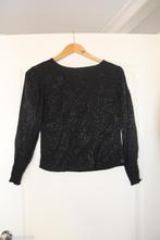 Zwarte blouse van de Shoeby 158/164, enkele keer gedragen, Meisje, Ophalen of Verzenden, Zo goed als nieuw, Shirt of Longsleeve
