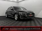 Audi A3 Sportback 30 TFSI S-line Airco, Navi, Parkeersensore, Auto's, Stof, Gebruikt, 4 cilinders, Zwart