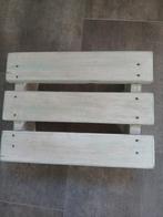 Voetenbankje  / vensterbank bankje, echt hout, Minder dan 50 cm, Gebruikt, Vintage, Minder dan 50 cm