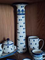 Bunzlau Castle Vaas - Nieuw! 39 cm hoog., Huis en Inrichting, Woonaccessoires | Vazen, Blauw, Aardewerk of Porselein, Nieuw, Ophalen of Verzenden