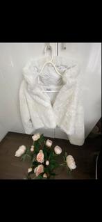 Jas Fake Fur, Ophalen of Verzenden, Zo goed als nieuw, Maat 38/40 (M), Zwart