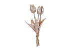 Kunstbloem Tulp Champagne Goud - Set van 3, Binnen, Generic@generic.com, Verzenden, Nieuw
