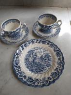 Myotts Country life Fine Staffordshire kop schotels borden, Huis en Inrichting, Keuken | Servies, Ophalen of Verzenden, Zo goed als nieuw