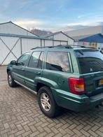 Jeep Grand Cherokee 4.7 I V8 Limited AUT 2000 Groen, Auto's, Automaat, 1826 kg, 3360 kg, Leder