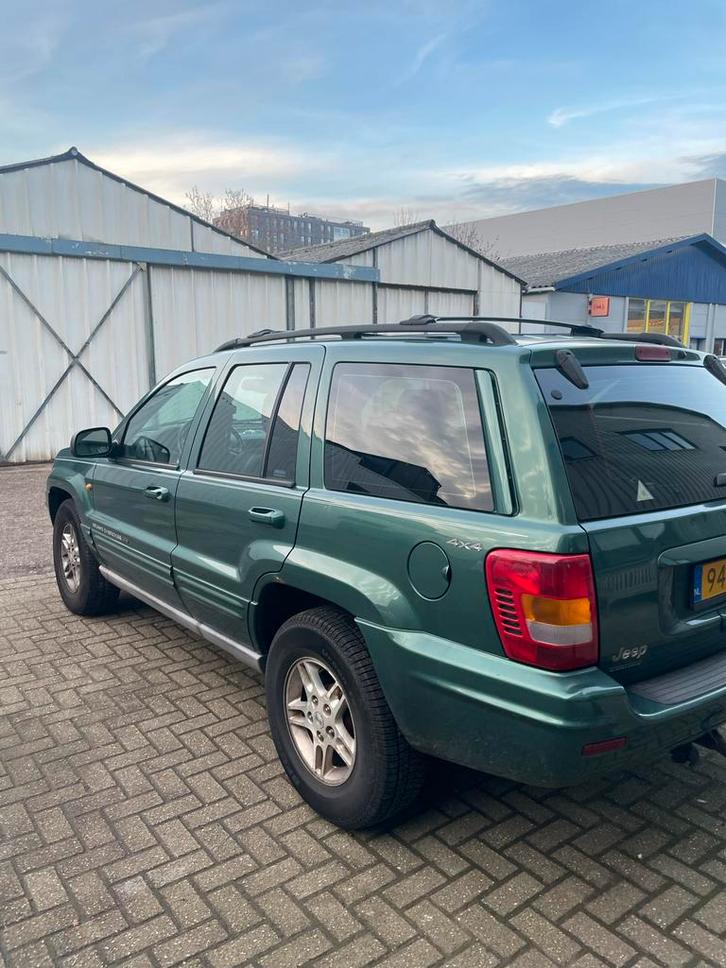 Jeep Grand Cherokee 4.7 I V8 Limited AUT 2000 Groen, Auto's, Jeep, Particulier, Grand Cherokee, 4x4, Benzine, SUV of Terreinwagen