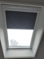 Velux Gordijn + Hor 85,5 x 131 cm - Antraciet, 100 tot 150 cm, Zo goed als nieuw, 50 tot 100 cm, Ophalen of Verzenden