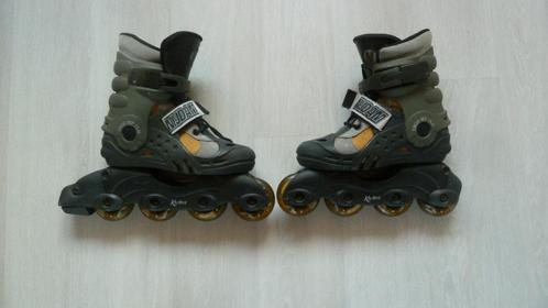 Nijdam Skeelers (mt 38) met beschermers, Sport en Fitness, Skeelers, Gebruikt, Inline skates 4 wielen, Overige merken, Dames, Kinderen