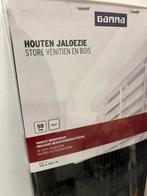 Gamma Houten Jaloezie 120x180, Huis en Inrichting, 100 tot 150 cm, Zwart, Nieuw, Ophalen of Verzenden