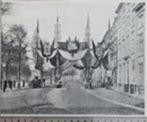 Den Haag 1879, lange voorhout met erepoort voor huwelijk wi, Verzenden, Voor 1940, Gebruikt, Overige onderwerpen