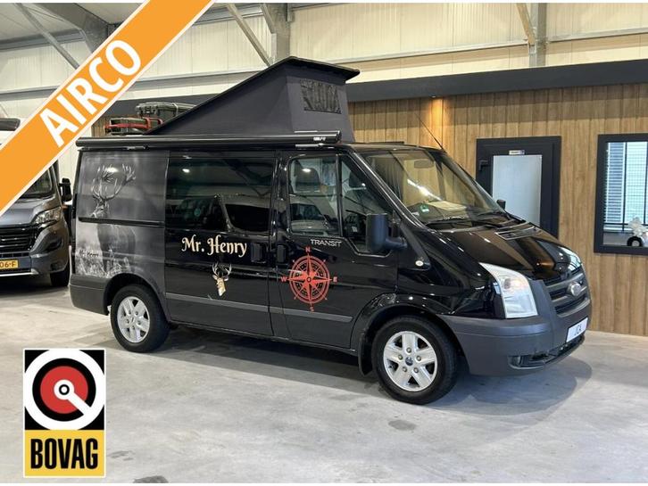Ford Transit520 Buscamper 2007 AIRCO Ford 2.2TDCI, Caravans en Kamperen, Campers, Bedrijf, tot en met 2, Buscamper of Camperbus
