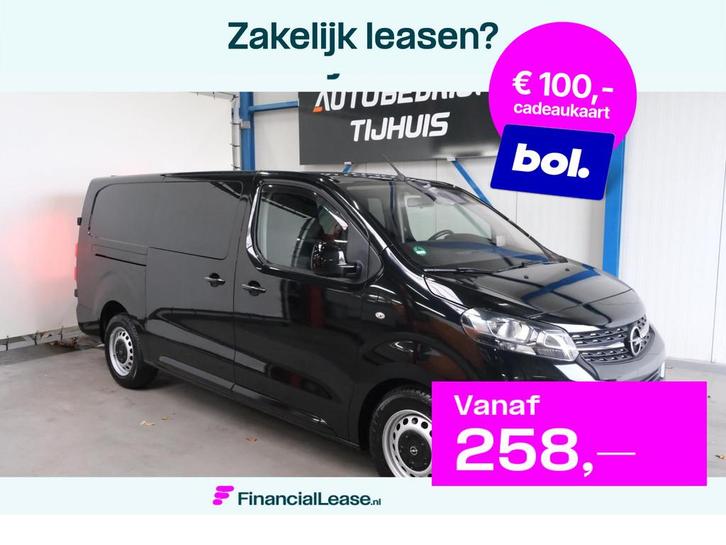 Opel Vivaro 2.0 CDTI L3H1 DC Innovation 2x Schuifdeur - N.A., Auto's, Bestelauto's, Bedrijf, Lease, Financial lease, ABS, Achteruitrijcamera