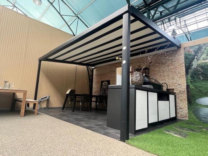 Showroommodel | Terrasoverkapping Stobag Rivera, Tuin en Terras, Overkappingen, Gebruikt, Veranda, Ophalen