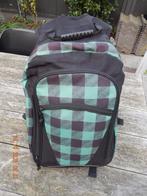 Groen/zwarte rugtas - rugzak - schooltas, Ophalen of Verzenden, Overige merken, 45 tot 60 cm, Minder dan 25 cm