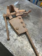 Antieke staartbankschroef, Ophalen of Verzenden, Gebruikt, Minder dan 70 cm, Bankschroef