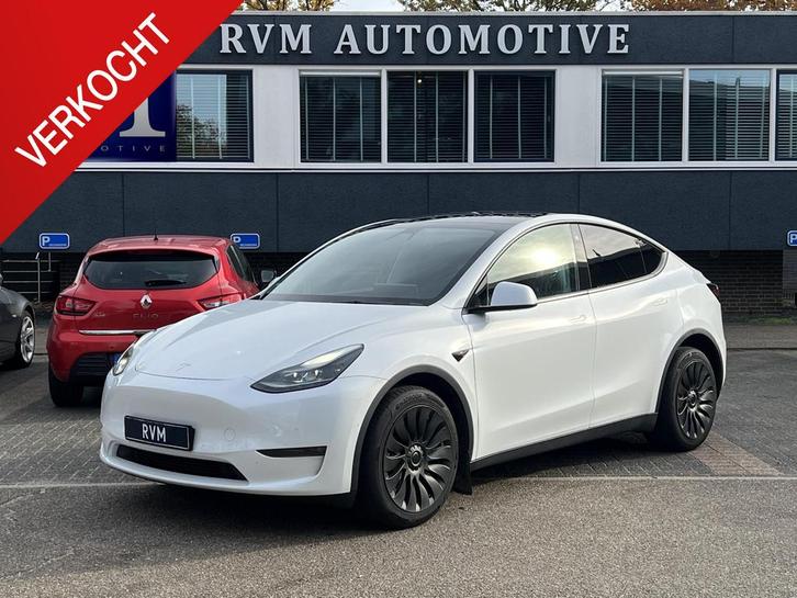 Tesla Model Y Long Range AWD 75 kWh | Enhanced Autopilot | R, Auto's, Tesla, Bedrijf, Model Y, 4x4, ABS, Airbags, Airconditioning