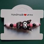 Kuromi Armbandje met Bedel - Handgemaakt, Overige merken, Overige materialen, Nieuw, Ophalen of Verzenden