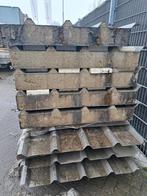 Geïsoleerde dakplaten steenwol 8 stuks 520cm, Ophalen, Gebruikt