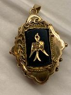 Geel goud 18 karaat hanger, broche,  ring 20 gram, Verzenden, Goud, Broche