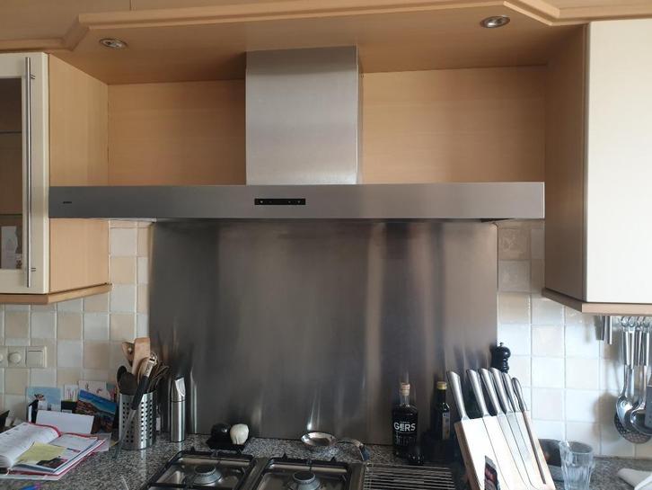 Afzuigkap Atag 120 cm, Witgoed en Apparatuur, Afzuigkappen, Gebruikt, Vrijstaand, Wandschouwkap, Motor, Ophalen