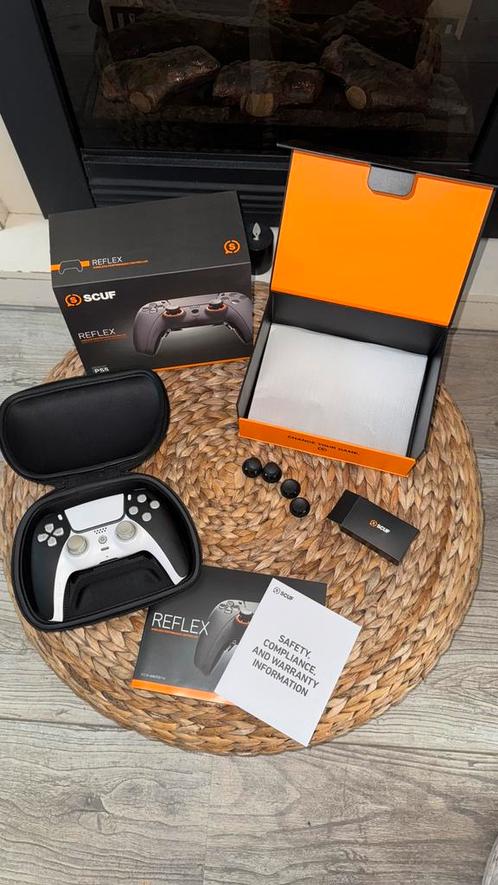 PlayStation 5 Scuf Reflex controller, Spelcomputers en Games, Virtual Reality, Zo goed als nieuw, Sony PlayStation, Controller