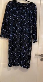 DIDI Jurk - Maat XXL- donkerblouw/ zwart met met print, Blauw, Maat 46/48 (XL) of groter, Ophalen of Verzenden, Zo goed als nieuw