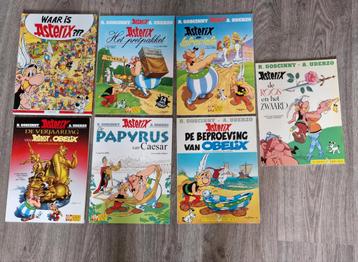 7 stripboeken van Asterix - (zo goed als) nieuw beschikbaar voor biedingen