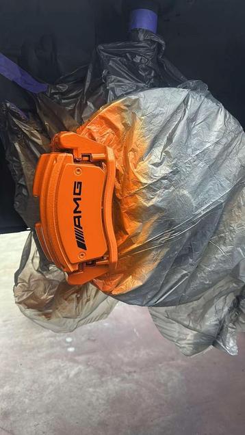 Remblok lakken klauwen lakken spuiten brake calipers paint beschikbaar voor biedingen