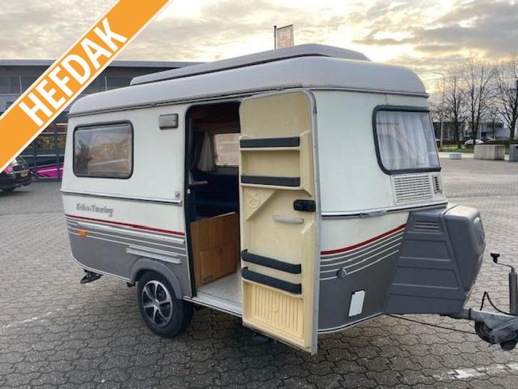 Eriba Pan 1994; langslaper kopkeuken; luifel; nette staat, Caravans en Kamperen, Caravans, Bedrijf, tot en met 2, 500 - 750 kg