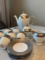 Theeset porseleinen platina design, Ophalen