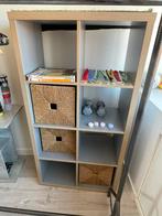 Kallax kast Ikea grijs, Ophalen, Gebruikt