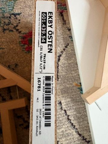 2x IKEA Ekby Östen wandplanken beschikbaar voor biedingen