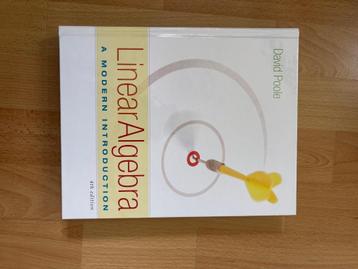 Linear Algebra : A modern introduction (econometrie jaar 1) beschikbaar voor biedingen