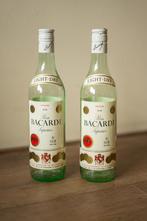 2 Vintage flessen Bacardi Rum Light-Dry 70cl, Ophalen of Verzenden, Gebruikt