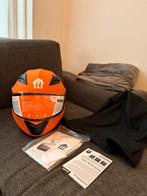 Nieuwe Thuisbezorgd Motorhelm - Ongedragen!, Heren, Ophalen of Verzenden, Integraalhelm, Nieuw met kaartje