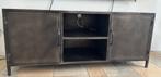 Henders&Hazel Dressoir (130x42x55 cm) - 2 deuren - 2 niches, Huis en Inrichting, Kasten | Dressoirs, Ophalen, 150 tot 200 cm, Metaal