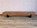 Oud eiken tv meubel, Ophalen, Gebruikt, 150 tot 200 cm, Minder dan 100 cm