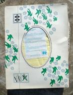 Vintage geel laken polyamide 1.40 x 1.90 mtr MEUROP (HB9), Huis en Inrichting, Ophalen of Verzenden, Nieuw, Geel