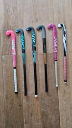 Hockeysticks 2 zaalsticks, 4 veldsticks, Sport en Fitness, Hockey, Stick, Gebruikt, Ophalen of Verzenden