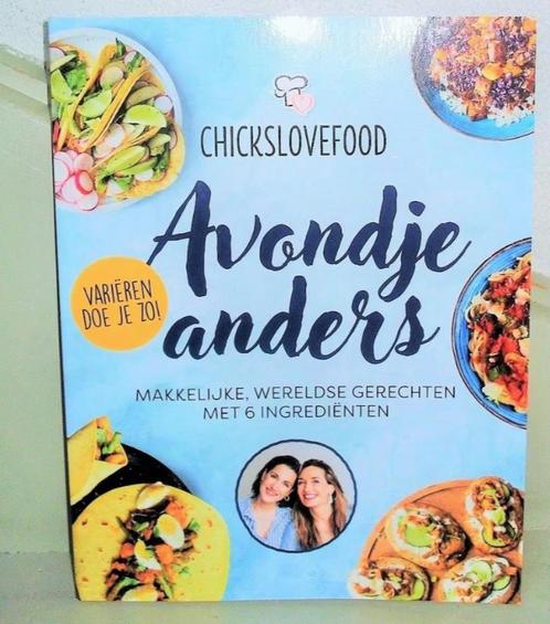 Chickslovefood Kookboek Avondje Anders NIEUW BOEK!, Boeken, Kookboeken, Nieuw, Verzenden